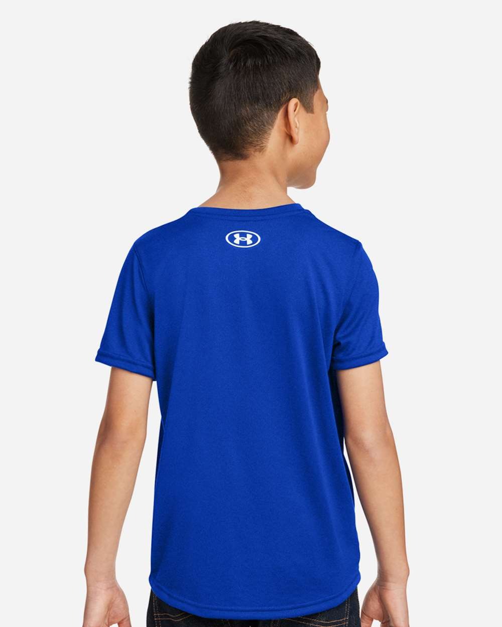 Youth Tech™ Team T-Shirt Royal/ White_1