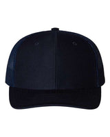 Youth Trucker Snapback Cap - navy