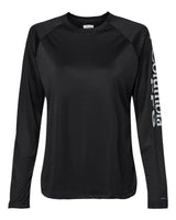 vWomen's PFG Tidal Tee™ II Long Sleeve Black/ Cirrus Grey_3
