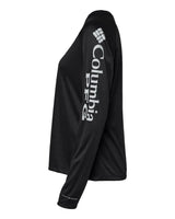 vWomen's PFG Tidal Tee™ II Long Sleeve Black/ Cirrus Grey_4